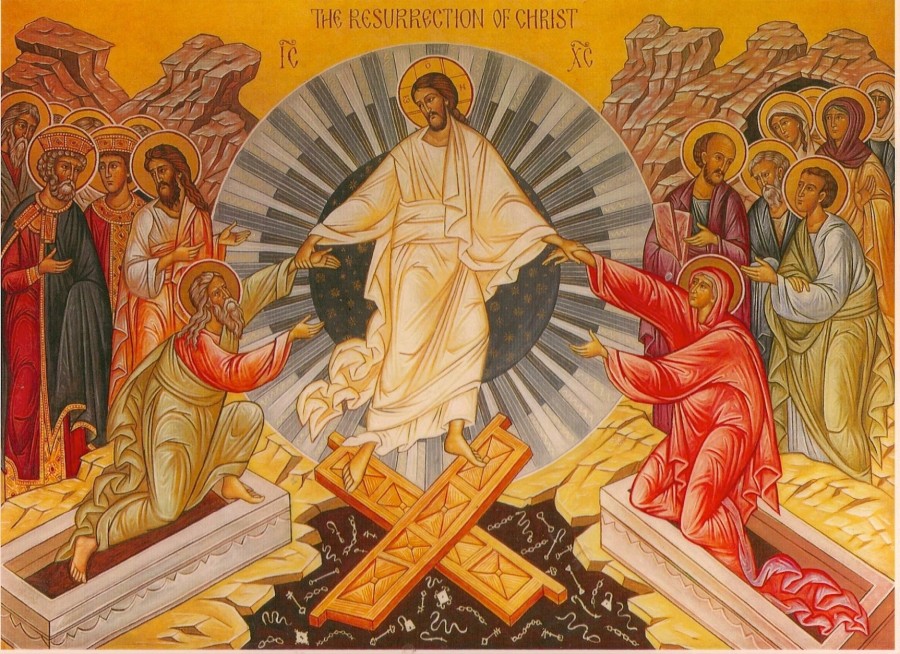 painting of the resurrection of Jesus Christ