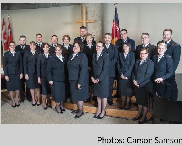 image of a group of Salvation Army people